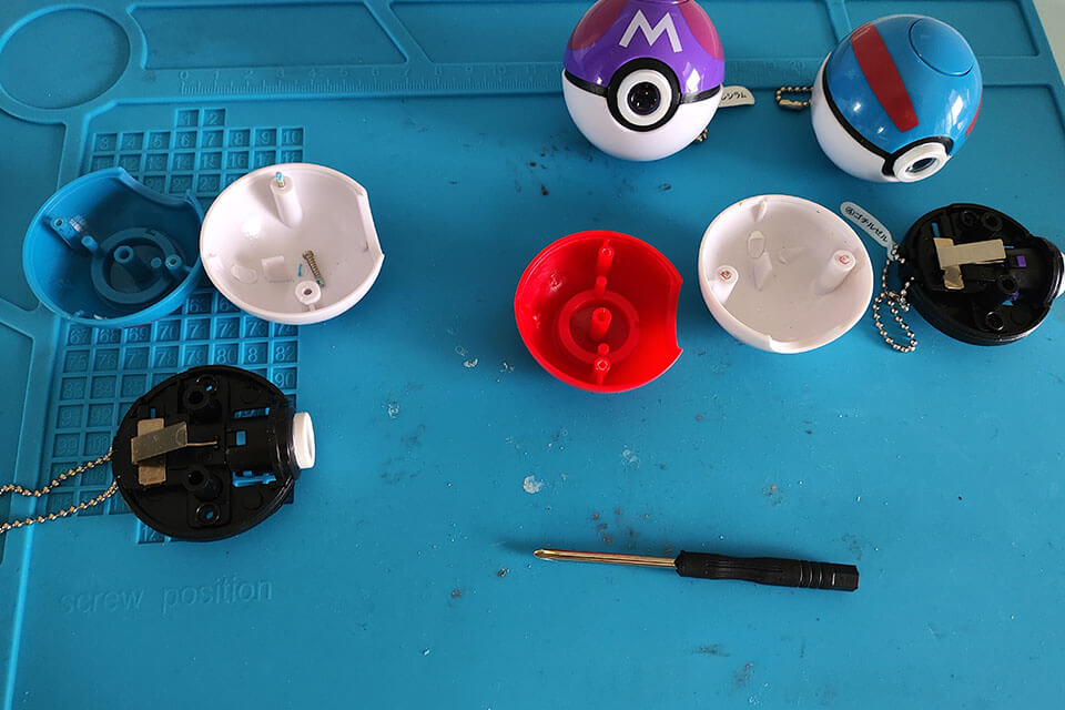 制作发光精灵球交通卡